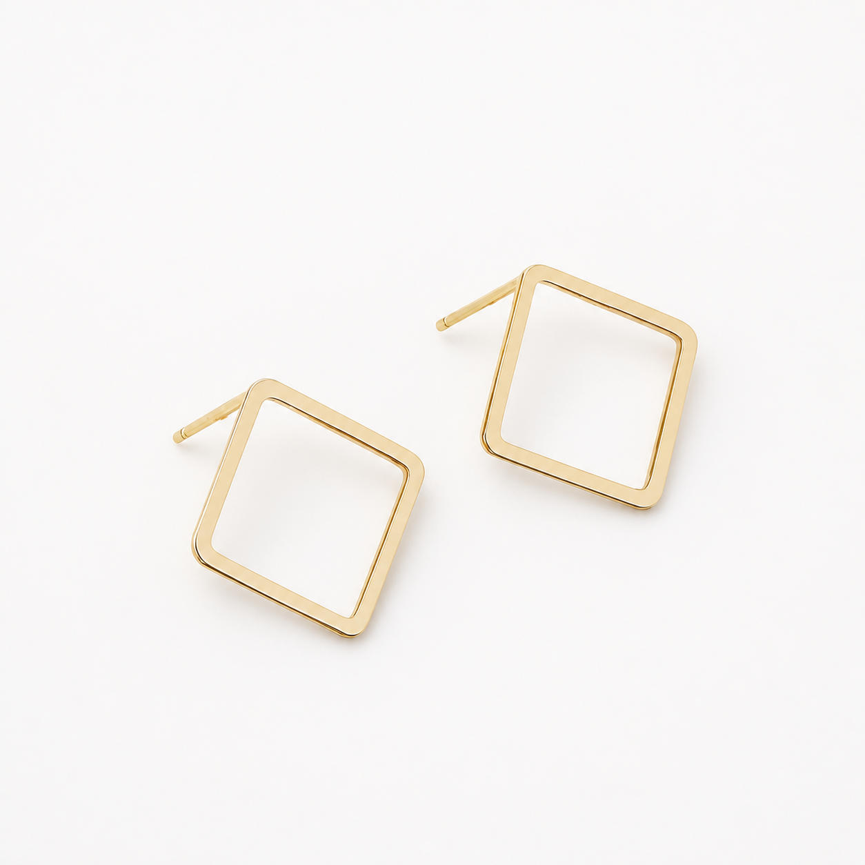 Square Stud Earrings