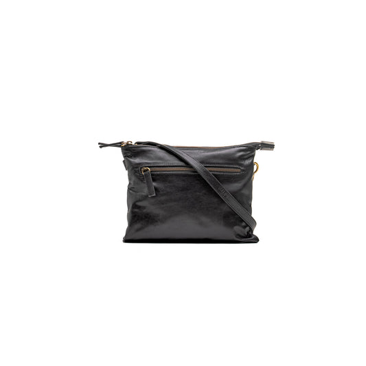 Rose Crossbody- Black
