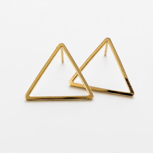 Triangle Stud Earrings